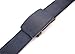 Marino Ratchet Genuine Leather Belt for Men - Casual Belt - Jean Perfect Belt - Navy Blue - Adjustable from 28