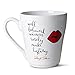 Ceramic Reusable Coffee/Tea Mug: Cute Novelty Marilyn Monroe Coffee or Tea Cup - Well Behaved Women Rarely Make History - 15 oz.