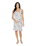 Baby Be Mine Maternity Nursing Nightgown - Sleeveless (Medium pre pregnancy 8-10, Ella)