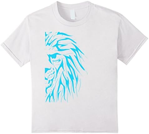 Kids GFNT God First Never Thirst Lion T-Shirt 6 White