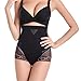 FULNEW Women's Tummy Control Shapewear Seamless Shaper Sculpting Panty Hiwaist Trainer Underwear Brief (US XL (CN 3XL), Black)