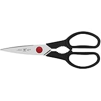 ZWILLING Twin L Premium Heavy Duty Ultra Sharp Stainless Steel Multi-Function Kitchen Shear, Detachable, Kitchen Scissors for
