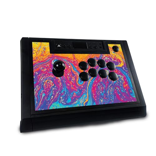 Gaming Skin Compatible with Hori Fighting Stick Alpha (PS5, PS4, PC) - Paint Cu…