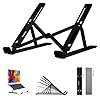 BoYata-Aluminum-Foldable-Laptop-Stand-6-Levels-of-Height-Adjustable-Portable-Laptop-Holder-Riser-for-Desk-Compatible-with-MacBook-AirPro-Dell-HP-Lenovo-Most-10-156-Laptops BoYata Aluminum Foldable Laptop Stand, 6 Levels of Height Adjustable Portable Laptop Holder Riser for Desk, Compatible…