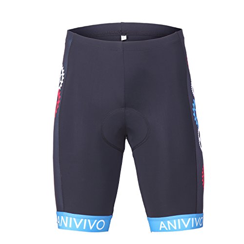 ANIVIVO Cycling Shorts Men Cool Max Padded,Mens Bike Shorts Comfort