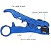 AVESON Universal Cable Stripper Cutter for Flat or Round TV/UTP Cat5 Cat6 Wire Coax Coaxial Stripping Tool