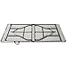Goplus 6' Folding Table Portable Plastic Picnic Table with Rounded Corners Indoor Outdoor Party Dining Camp Tables