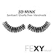 3D Real Mink False Eyelashes Natural Reusable 5 Pairs/Box