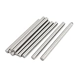 Lathe 7mm Dia 100mm Long HSS Round Rod Drill Bar Cutting Cutter 10pcs