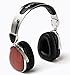 Symphonized Wraith Premium Genuine Wood On-Ear Headphones with in-Line Microphone, Tangle-Free Noise-Isolating Wired Stereo Earphones with Spare Replacement Cable Included (Cherry Finish)