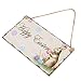 Easter Happy Easter Plaque Wooden Rabbit Hanging Plaque Festival Wall Door Decorative Sign Hanger Home Decoration Photo Props Favors 8 4.25inch