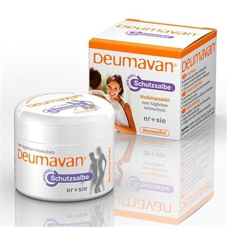 Deumavan Lavendel Schutzsalbe, Spar-Set 2x50ml. Sanfte Intimpflege für den ganzen Tag, pflegt die empfindliche Haut im Intimb