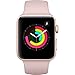 Apple Watch Series 3 42mm Smartwatch (GPS Only, Gold Aluminum Case, Pink Sand Sport Band)