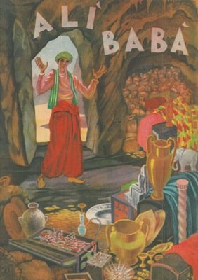 Storia di AlÃ¬ Baba' e dei quaranta ladri sterminati da una schiava.