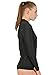 Swim Shirt For Women - Long Sleeve Rash Guard Top With UV 50 Skin / Sun Protection, Workout Shirt., Made In USA!
