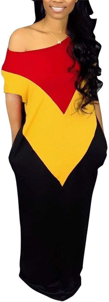 Women's Summer Elegant Bowknot Sleeveless Ruffle Bodycon Midi Dress Plus Size S-3XL