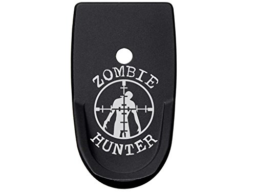 Zombie Hunter Scope Top and Bottom Tactical Grip Extension Floor Base Plate Textured for S&W Smith & Wesson Shield 9mm .40