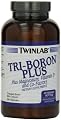 Twinlab Tri-Boron Plus, Plus Magnesium, Vitamin D and Co-Factors Capsules, 288 Count
