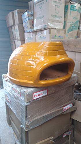 Horno de Lena Casero Para Pizza Sin Base de Barro Rustico : Amazon.com