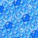 SlipX Solutions Blue Bubble Bath Mat