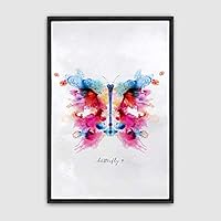 Framed Canvas Wall Art Insect Canvas Prints Home Artwork Decoration for Living Room,Bedroom - 16x24 inches