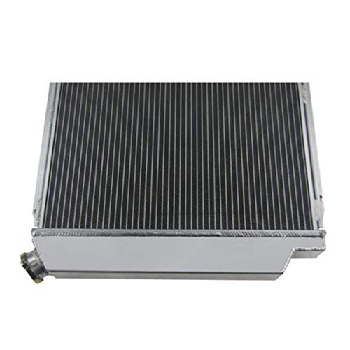 Primecooling 4 Row Aluminum Radiator for Ford Bronco 5.0L V8,8 Cylinder Engine 1966-77