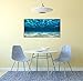 S00750 Print Artwork Blue Ocean Sea Wall Art Canvas Prints Picture Seaview Bottom View Beneath Surface Pictures Painting On Canvas Modern Seascape Home Office Decor