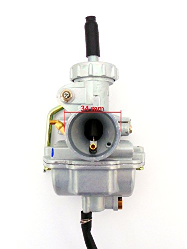 KEIHIN (Japan) Carburetor PZ16 16mm (LH) Metal Lever Hand Choke for ATV Go Kart Dirt Bike 90cc 110cc 125cc