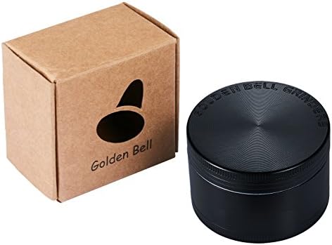 LIHAO Grinder Garrantie à Vie, 2”(5cm) Grinder en Zinc Alliage en 4 pièces - Noir - Cuisine A Vivre LIHAO Grinder Garrantie à Vie, 2”(5cm) Grinder en Zinc Alliage en 4 pièces - Noir