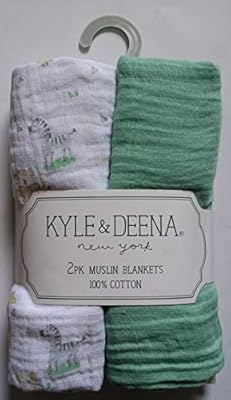 kyle and deena muslin blanket
