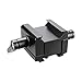 Cold Shoe Mount Hot Shoe Mount Adapter with Adjustable NATO Clamp for Canon C100/C100 MarkII/C300/C500