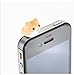 6pcs Cheese Cat 3.5mm Anti Dust Earphone Jack Plug Stopper Cap for Iphone HTC