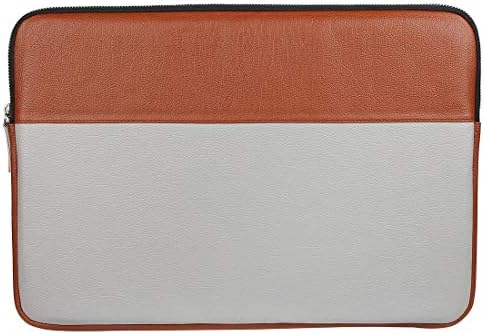 Thathing 15inch New Laptop Sleeve (Brown & Grey)