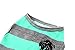 Puppy Face Striped Shirt for Dog Tank Pet Shirts Green and Grey Wide Stripe Pet Clothes for Dogs Large
