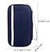 iSuperb Portable Passport Wallet Travel Zipper Waterproof Passport Holder Organizers Storage Large Capacity Clutch Pouch Compartment for Women Men