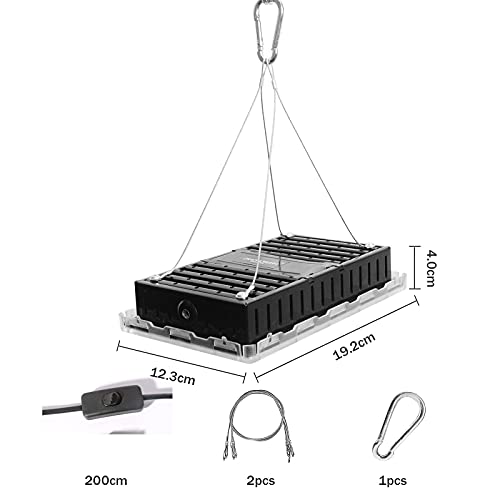 Plant Growing Lamp Led Grow Light Full Spectrum 300W Red 660nm 4000K for Indoor Planting Veg Bloom ZSHONORLIGH