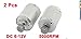DC 6-12V 4000-5000RPM Electric Powerful Vibrating Vibration Motor 2pcs