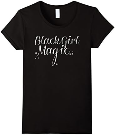 Black Girl Magic Tee - Female Large - Black