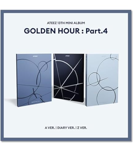 Amazon.com: A-TEEZ GOLDEN HOUR : Part.4 [DIGIPACK Ver.] 13th Mini