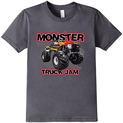 Kids Monster Truck Jam Tshirt for Adults and kids 4 Asphalt