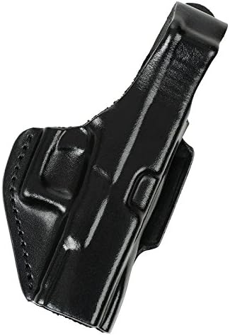 No. 8 Stitch Professional Holster Holster for Glock 19 Black Real Leather ? Belt Width 40 mm