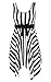 Women's One Piece Sailor Striped Bathing Suit Plus Size Cover up Swimdress, Size US 22