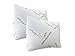 Plixio Bamboo Cooling Shredded Memory Foam Pillow with Hypoallergenic Cover- 2 Pack King