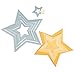 Sizzix Framelits Die Set 5/PK - Stars