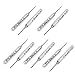 uxcell 10pcs 0.85mm Tip Spiral Flute Tungsten Carbide Micro PCB Drill Bits