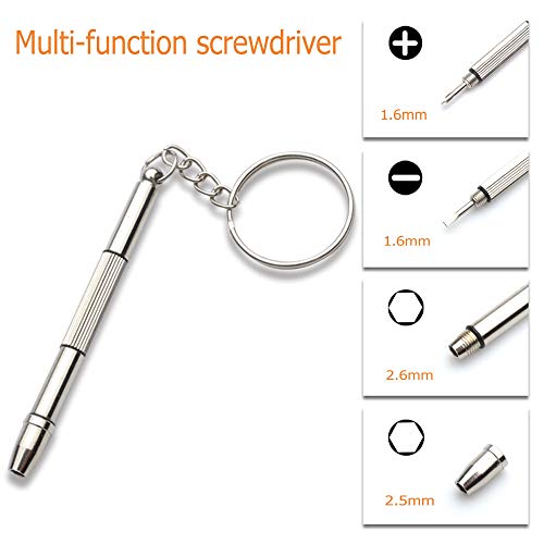 image for BOUBADE Eyeglasses Repair Kit, 1000PCS Eyeglass Screws and 6 Pcs Screw