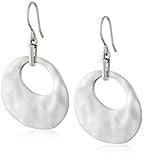 Kenneth Cole New York Silver-Tone Organic Shaped Drop Earrings