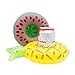 Cazul Goods Inflatable Pool Drink Holder Floats - 3 pieces Watermelon and 3 pieces Pineapple Design (Set of 6)