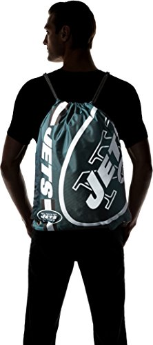 FOCO New York Jets NFL Big Logo Drawstring Backpack