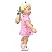 Banne Park Rids 18 Inches Simulatio Pinkl Dress New Bitty Princess Baby Doll's Clothes